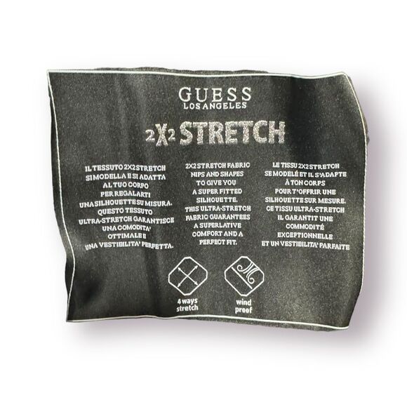 GUESS Vona Quilted Gorpcore Jacket Women's Size XS Black Windbreaker Puffer - Picture 6 of 9